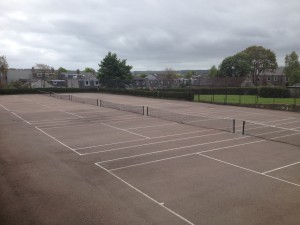Photo of tennis courts